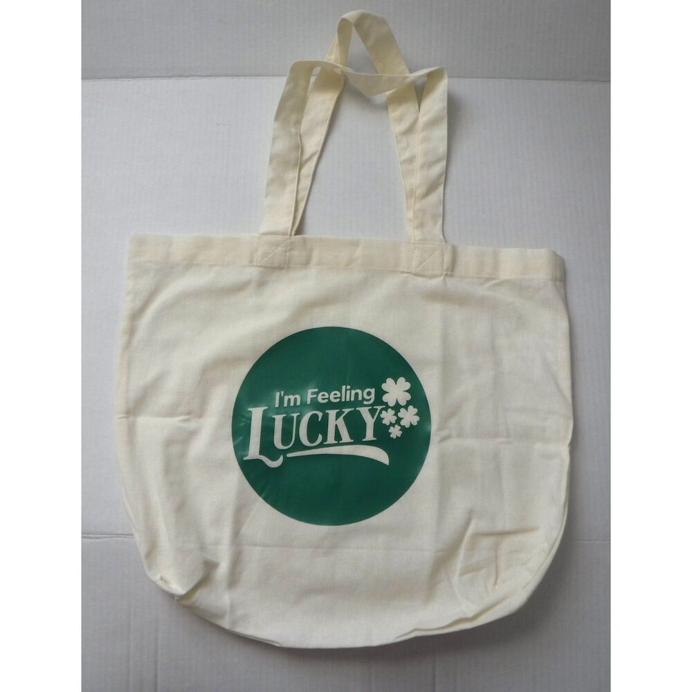 Reusable Ivory Cotton Tote Bag
